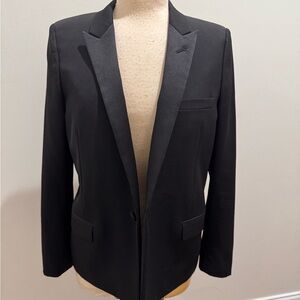 Saint Laurent Elegant Black Blazer
